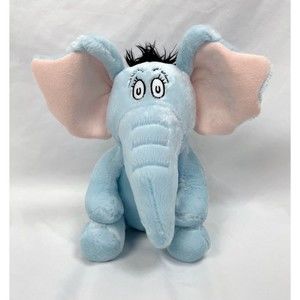 Kohls Cares Blue Elephant Dr Suess Horton Hears a Who Plush Stuffed Animal 11”